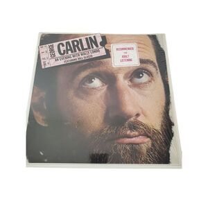 Vintage George Carlin Comedy Album LP An Evening with‎ Wally Londo GUC